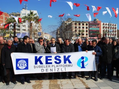 TMMOB, DİSK, KESK VE TTB DEN TORBA YASAYA KARŞI BASIN AÇIKLAMASI