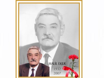 HALİL EKER MEZARI BAŞINDA ANILIYOR