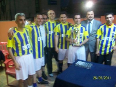 ENTES EMO - CUP / 2011 (EMO KURUMLAR ARASI FUTBOL TURNUVASI) ŞAMPİYONU TEDAŞ OLDU