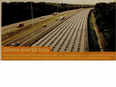 GÜNEŞ ENERJİLİ TREN (RADİKAL, 07.06.2011)