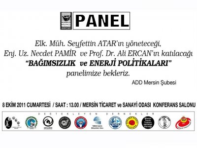 BAĞIMSIZLIK VE ENERJİ POLİTİKALARI PANELİ