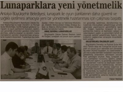 LUNAPARKLARA YENİ YÖNETMELİK  (ANTALYA-13.10.2011)