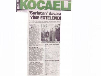 PROF. DR. ONUR HAMZAOĞLU`NUN DAVASI YİNE ERTELENDİ