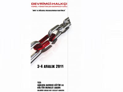 DEVRİMCİ-HALKÇI YEREL YÖNETİMLER `UMUT VE MÜCADELE MEKANLARINDAN DENEYİMLER` SEMPOZYUMU DÜZENLENİYOR