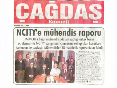 NCITY`E MÜHENDİS RAPORU-ÇAĞDAŞ KOCAELİ