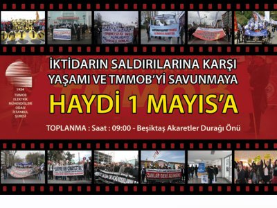 1 MAYIS`TA 1 MAYIS ALANINDAYIZ