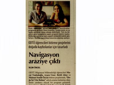 NAVİGGASYON ARAZİYE ÇIKTI (CUMHURİYET ANKARA, 28.06.2012)