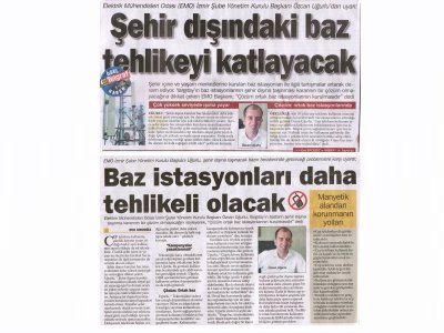 ŞEHİR DIŞINDAKİ BAZ TEHLİKEYİ KATLAYACAK - 31.07.2012 - EGE TELGRAF