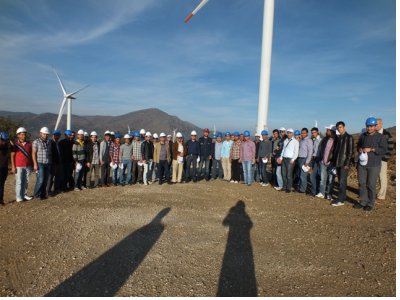 OSMANİYE GÖKÇEDAĞ RÜZGAR ENERJİ SANTRALİ TEKNİK GEZİSİ GERÇEKLEŞTİRİLDİ.