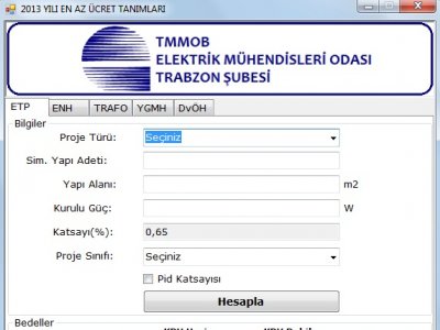 2013 YILI EN AZ ÜCRET PROGRAMI