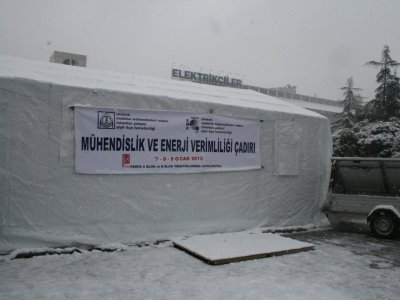 MÜHENDİSLİK VE ENERJİ VERİMLİLİĞİ ÇADIRI ETKİNLİĞİ YAPILDI