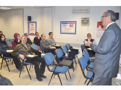 ÇALIŞMA VE SOSYAL GÜVENLİK BAKANLIĞI İŞ TEFTİŞ KURULU İŞ MÜFETTİŞLERİNE TOPRAKLAMA SEMİNERİ DÜZENLENDİ