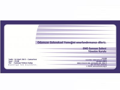ŞUBEMİZ GELENEKSEL GECESİ