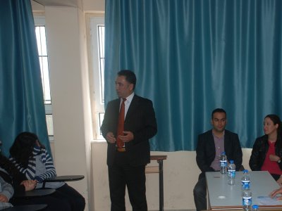 İBRAHİM ATALI LİSESİ`NDE SÖYLEŞİ