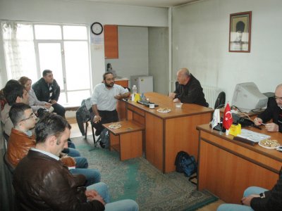 EMO ERZURUM İL TEMSİLCİLİĞİNDE ÜYE TOPLANTISI DÜZENLENDİ
