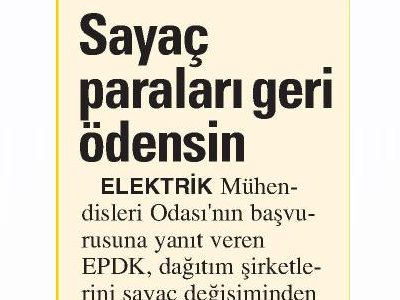 SAYAÇ PARALARI GERİ ÖDENSİN (ANTALYA KÖRFEZ-15.05.2013)