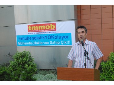 YÖK ÜN TEKNİK ÖĞRETMENLERE MÜHENDİSLİK UNVANI VERMEK İSTEMESİ KONULU FORUM  DÜZENELENDİ
