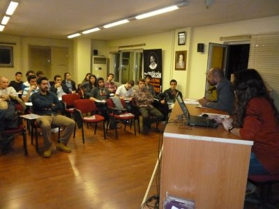 EMO-GENÇ TANIŞMA TOPLANTISI ŞUBEMİZDE DÜZENLENDİ