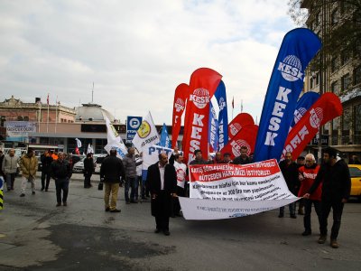 İNSANCA BİR YAŞAM İÇİN EMEKTEN YANA DEMOKRATİK BÜTÇE İÇİN SOKAKLARDAYDIK