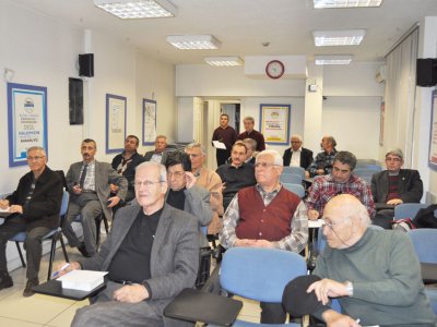 SMM  ÜYELERİMİZLE  TOPLANTI YAPTIK