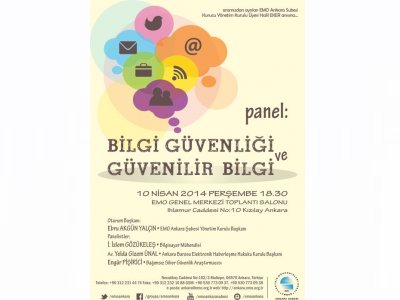 HALİL EKER ANISINA BİLGİ GÜVENLİĞİ VE GÜVENİLİR BİLGİ PANELİ