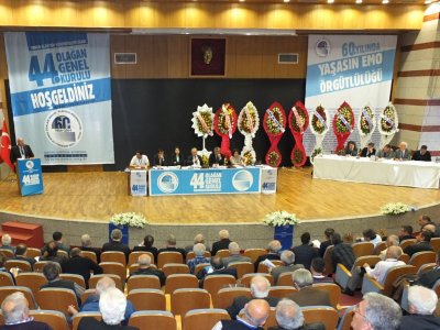 EMO 44. OLAĞAN GENEL KURULU VE SEÇİMLERİ YAPILDI. 44. DÖNEM YÖNETİM KURULU VE YETKİLİ ORGANLARI BELİRLENDİ..