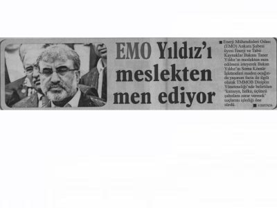 EMO YILDIZ`I MESLEKTEN MEN EDİYOR (KAYSERİ STAR HABER, 19.05.2014)