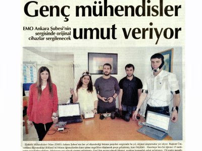 GENÇ MÜHENDİSLER UMUT VERİYOR (CUMHURİYET ANKARA,07.06.2014)