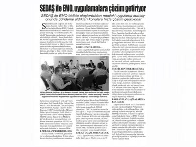 SEDAŞ İLE EMO UYGULAMALARA ÇÖZÜM GETİRİYOR-MAVİ KOCAELİ