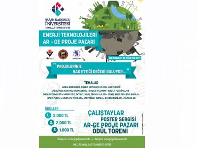 ÖDÜLLÜ `ENERJİ TEKNOLOJİLERİ AR-GE PROJE PAZARI`
