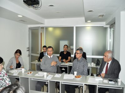 BİTİRME PROJELERİ SERGİSİ 2014 DEĞERLENDİRME TOPLANTISI YAPILDI