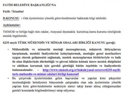 FATİH BELEDİYESİ`NDEKİ BASKI VE ŞİDDET UYGULAMALARINI PROTESTO EDİYORUZ