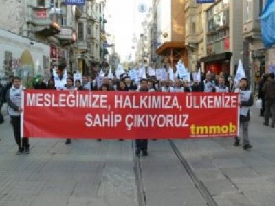 TMMOB`A BAĞLI ODALARDAN MÜCADELE KARARLILIĞI