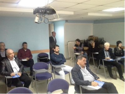 YAPI DENETİM SEKTÖRÜNDE ÇALIŞAN ÜYELERİMİZİN SORUNLARIYLA İLGİLİ TOPLANTI