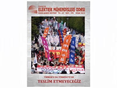EMO İZMİR ŞUBESİ OCAK 2015 BÜLTENİ YAYIMLANDI