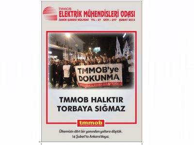 EMO İZMİR ŞUBESİ ŞUBAT 2015 BÜLTENİ YAYIMLANDI