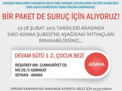 BİR PAKET DE SURUÇ İÇİN ALIYORUZ!
