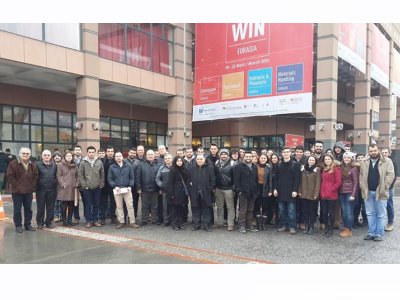 WIN FUARLARI TEKNİK GEZİSİ DÜZENLENDİ