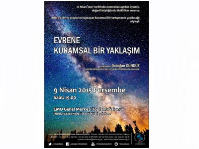 HALİL EKER ANISINA SÖYLEŞİ: EVRENE KURAMSAL BİR YAKLAŞIM