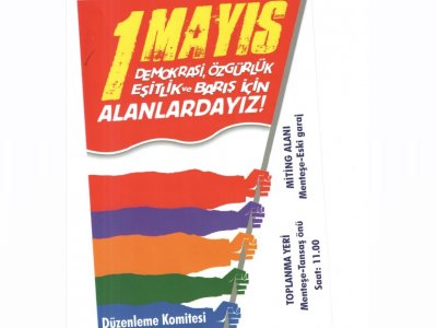 1 MAYISTA ALANLARDAYIZ
