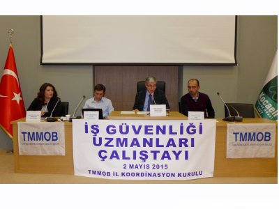 TMMOB KOCAELİ İKK İŞ GÜVENLİĞİ UZMANLARI YEREL ÇALIŞTAYI DÜZENLENDİ