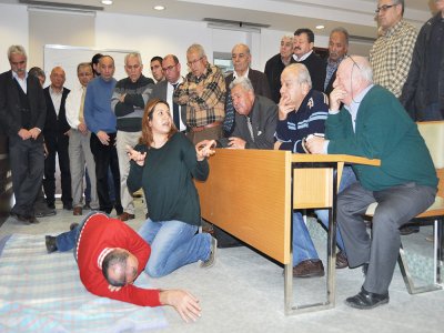 ÜYELERİMİZE VE PERSONELE YÖNELİK İLK YARDIM SEMİNERİ DÜZENLENDİ