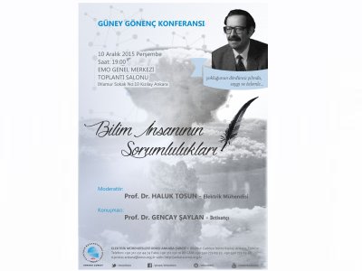 GÜNEY GÖNENÇ KONFERANSI 10 ARALIKTA