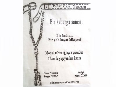 TİYATRO OYUNU: BİR KABURGA SANCISI