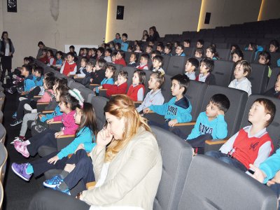 ENERJİ HAFTASI ETKİNLİKLERİ KAPSAMINDA MAYA KOLEJİNDE SUNUM YAPILDI