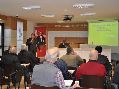 REAKTİF GÜÇ KOMPANZASYONU VE AKILLI ENERJİ YÖNETİMİ SEMİNERİ
DÜZENLENDİ