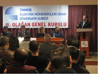 EMO DİYARBAKIR ŞUBESİ 19. OLAĞAN GENEL KURULU GERÇEKLEŞTİRİLDİ.