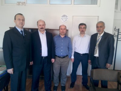 EGE ÜNİVERSİTESİ BÖLÜM BAŞKANI ZİYARET EDİLDİ
