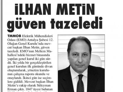 EMODA İLHAN METİN GÜVEN TAZELEDİ (ANTALYA KÖRFEZ-02.02.2016)