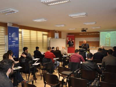 ASANSÖR SMM EĞİTİMİ DÜZENLENDİ